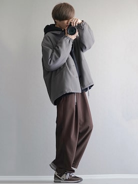 「アイテム（リング）」を使った、taiさん（メンズ・179cm・20代）の冬コーディネート