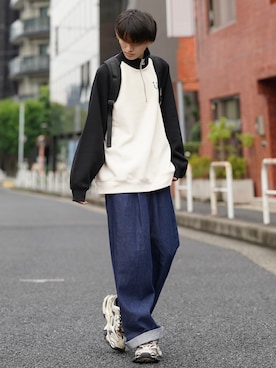 「アイテム（リング）」を使った、taiさん（メンズ・179cm・20代）の秋コーディネート
