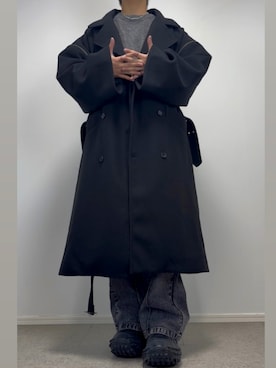 「ERAR（エラー）のアイテム」を使った、taiさん（メンズ・179cm）の冬コーディネート