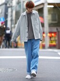tai×JUNRed ワイドバルーンシルエットブルゾン(ブルゾン)|JUNRed 【高知インター店】 バルーンシルエット タイガー刺繍ジャケット at heaven far その他