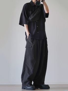 「JUNRED（ジュンレッド）のアイテム（バッグ）」を使った、taiさん（メンズ・179cm）の春コーディネート