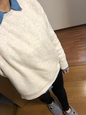 「プレミアムリネンシャツ」｜yukiさん（レディース・161cm）の春コーディネート