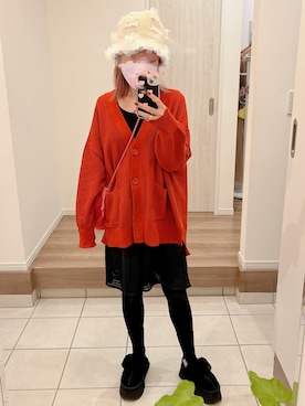 「NOMINE（ノミネ）のアイテム」を使った、BoOooさん（レディース・153cm）の秋コーディネート