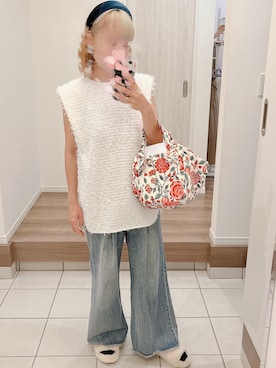 「Cath Kidston（キャスキッドソン）のアイテム」を使った、BoOooさん（レディース・153cm）の夏コーディネート