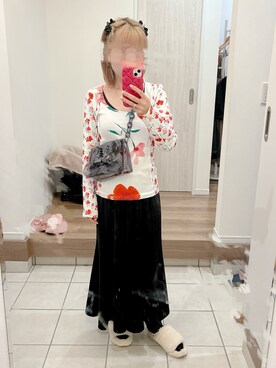 「カジュアルガーリー」｜BoOooさん（レディース・153cm）の春コーディネート