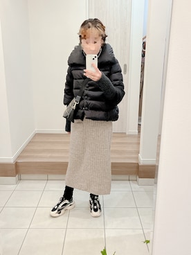 「TATRAS（タトラス）のアイテム」を使った、BoOooさん（レディース・153cm）の冬コーディネート