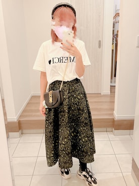 「MOSCHINO（モスキーノ）のアイテム（バッグ）」を使った、BoOooさん（レディース・153cm）の秋コーディネート