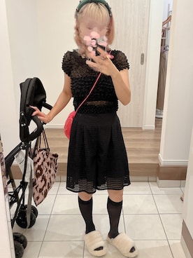 「NOMINE（ノミネ）のアイテム」を使った、BoOooさん（レディース・153cm）の夏コーディネート