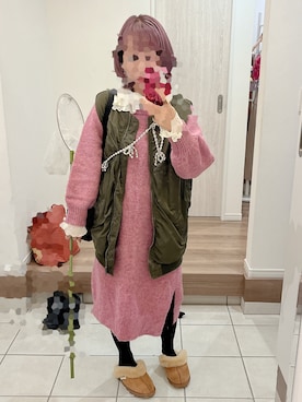 「BEAMS（ビームス）のアイテム」を使った、BoOooさん（レディース・153cm）の秋コーディネート