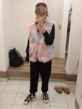 「MICALLE MICALLE（ミカーレミカーレ）のアイテム」を使った、BoOooさん（レディース・153cm）の秋コーディネート