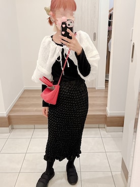 「TOGA PULLA（トーガ　プルラ）のアイテム（アクセサリー）」を使った、BoOooさん（レディース・153cm）の春コーディネート