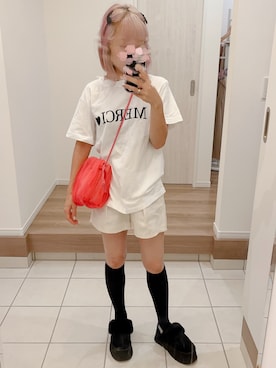 「JAQUEMUS（ジャックムス）のアイテム」を使った、BoOooさん（レディース・153cm）の夏コーディネート