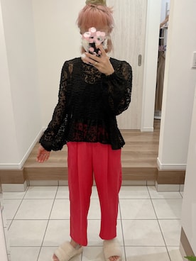 「COOMB（クーム）のアイテム」を使った、BoOooさん（レディース・153cm）の春コーディネート