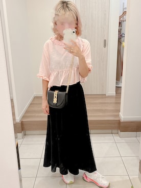 「MOSCHINO（モスキーノ）のアイテム（バッグ）」を使った、BoOooさん（レディース・153cm）の秋コーディネート