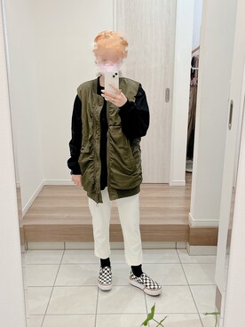 「TOGA PULLA（トーガ　プルラ）のアイテム（アクセサリー）」を使った、BoOooさん（レディース・153cm）の春コーディネート