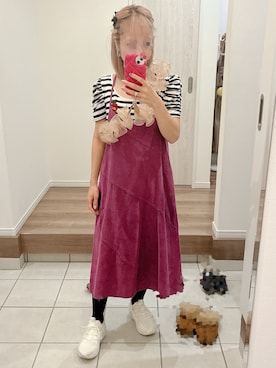 「WC（ダブル シー）のアイテム（トップス）」を使った、BoOooさん（レディース・153cm）の秋コーディネート