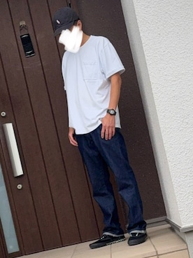 「Wrangler（ラングラー）のアイテム」を使った、ＣＯＮ＇Ｓさん（メンズ・185cm）の夏コーディネート