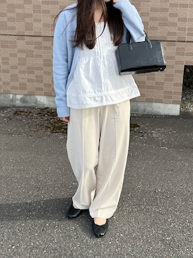 ℳ.さんの（GU | ジーユー）を使ったコーディネート