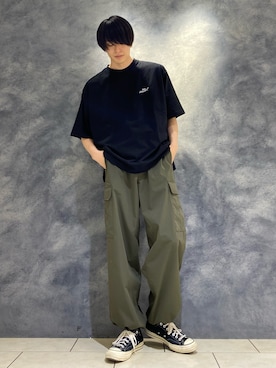 「iisy（イージー）のアイテム」を使った、れんさん（メンズ・180cm）の夏コーディネート