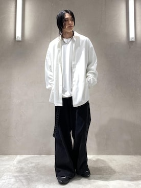「トロミ」｜れんさん（メンズ・180cm）の冬コーディネート