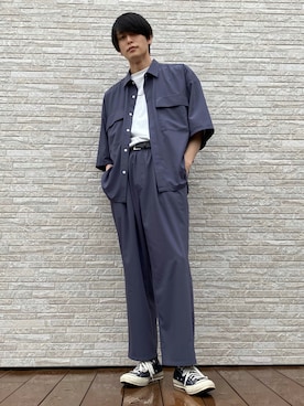 れんさん（メンズ・180cm）の夏コーディネート