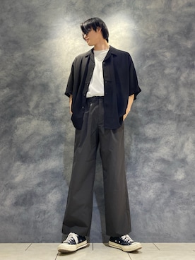 れんさん（メンズ・180cm）の春コーディネート