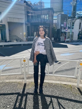 chika_shiさん（レディース・157cm）の冬コーディネート