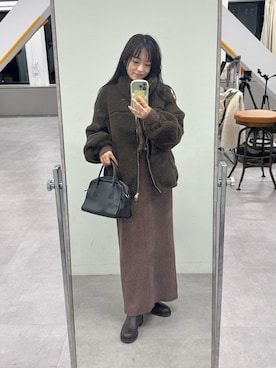「アイテム（その他アウター）」を使った、chika_shiさん（レディース・157cm・30代）の秋コーディネート