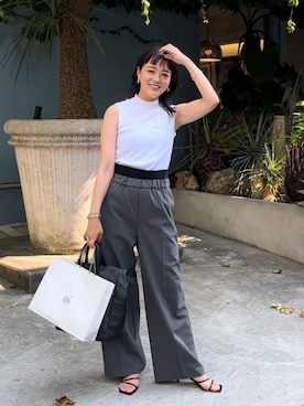 chika_shiさん（レディース・157cm）の夏コーディネート