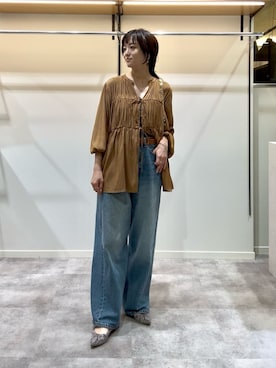 「キャメル」｜chika_shiさん（レディース・157cm）の秋コーディネート