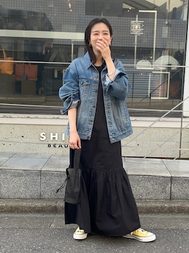 chika_shiさん（レディース・157cm）の春コーディネート