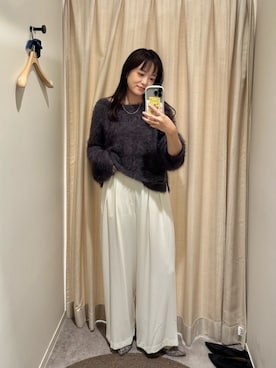 「ワイドシルエット」｜chika_shiさん（レディース・157cm）の秋コーディネート