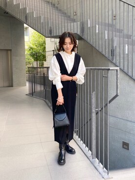chika_shiさん（レディース・157cm）の秋コーディネート
