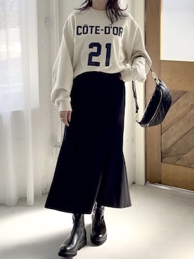 chika_shiさん（レディース・157cm）の秋コーディネート