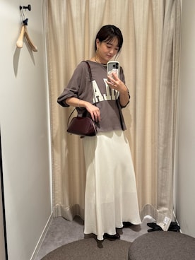 「アイテム（スウェット）」を使った、chika_shiさん（骨格ウェーブ・レディース・157cm）の秋コーディネート