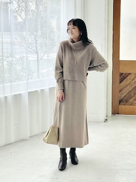 chika_shiさん（レディース・157cm）の秋コーディネート