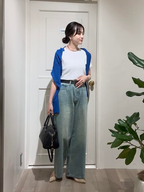 【MONN.:.(モン)】クルーネックショートカーディガン
