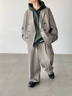 「LOWRYS FARM（ローリーズファーム）のアイテム（ジャケット/アウター）」を使った、eritisさん（レディース・161cm）の夏コーディネート