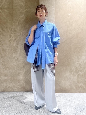 「VIS（ビス）のアイテム（トップス）」を使った、maayaさん（レディース・158cm）の秋コーディネート