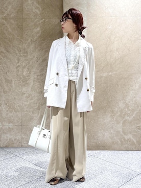 「VIS（ビス）のアイテム（トップス）」を使った、maayaさん（レディース・158cm）の春コーディネート