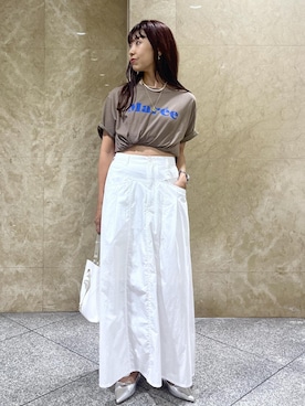 「アイテム（キャミソール）」を使った、maayaさん（レディース・158cm・30代）の夏コーディネート