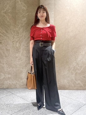 「アイテム（パンプス）」を使った、maayaさん（レディース・158cm・30代）の夏コーディネート