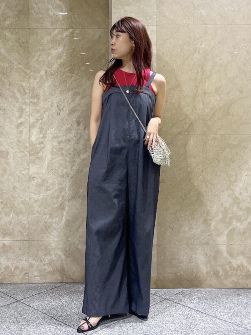 ベルトデザインサロペットパンツ | Belt designed salopette