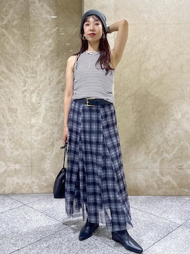「アイテム（ハンドバッグ）」を使った、maayaさん（レディース・158cm・30代）の夏コーディネート
