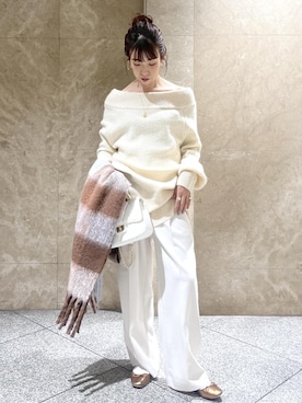 「アイテム（ワンピース）」を使った、maayaさん（レディース・158cm・30代）の冬コーディネート