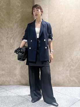 「VIS（ビス）のアイテム（ジャケット/アウター）」を使った、maayaさん（レディース・158cm）の秋コーディネート