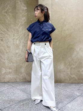 「アイテム（バッグ）」を使った、maayaさん（レディース・158cm・30代）の夏コーディネート
