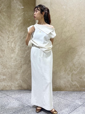 「アイテム（スカート）」を使った、maayaさん（レディース・158cm・30代）の夏コーディネート