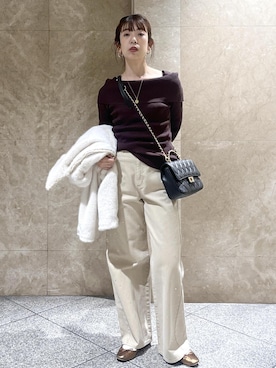 「アイテム（ブルゾン）」を使った、maayaさん（レディース・158cm・30代）の冬コーディネート