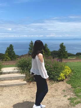 krnさん（レディース・158cm）の夏コーディネート